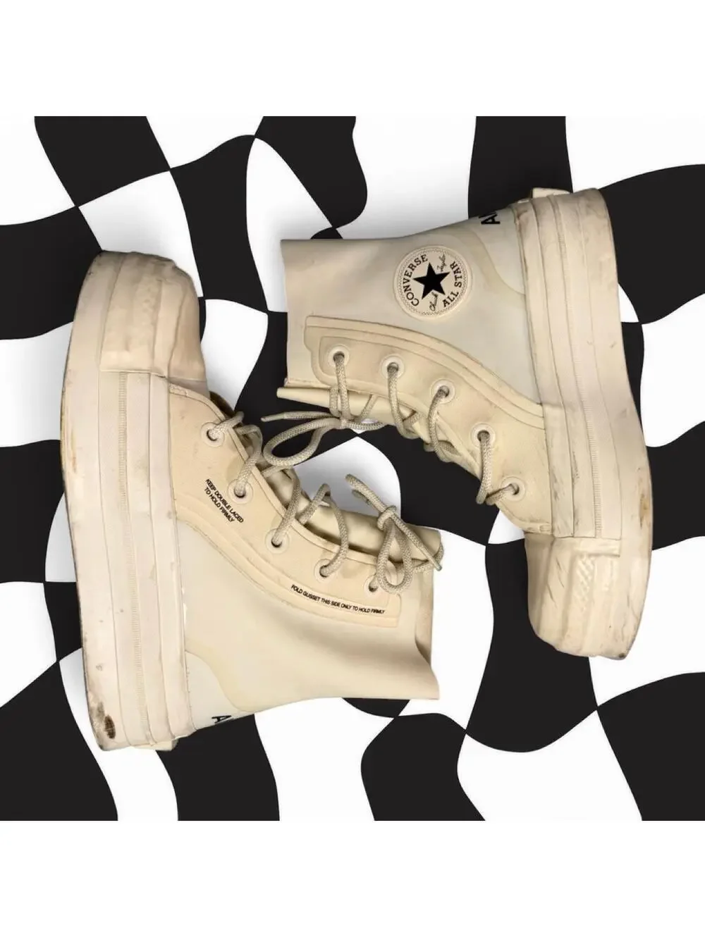 Ambush x Converse Chuck Taylor All Star Platform II white trainers